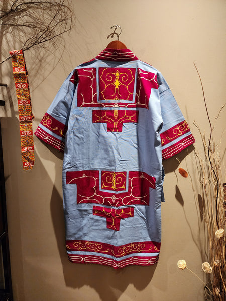 Vintage Ainu Hanten, Hokkaido Kibushi Costume
