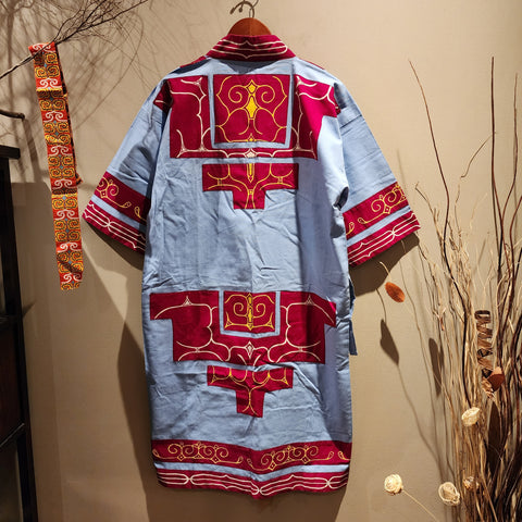 Vintage Ainu Hanten, Hokkaido Kibushi Costume