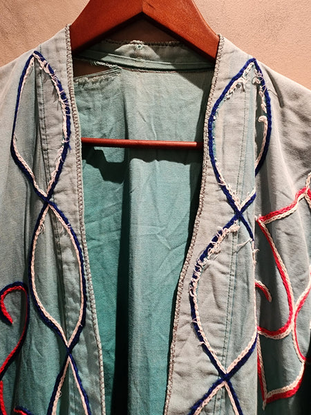 Vintage Ainu Boro, Hokkaido Kimono Robe