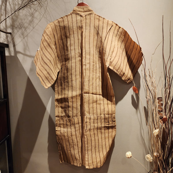 Early 1900s Antique Bashofu Robe, Kimono of Okinawa