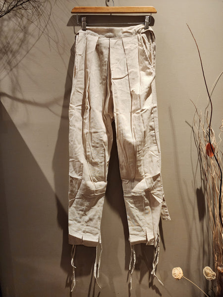 Natural Linen Tattsuke Bakama Pants