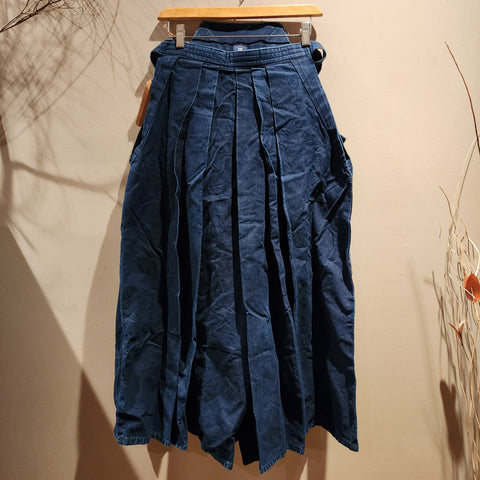 Vintage Indigo Kendo Phoenix Hakama Pants