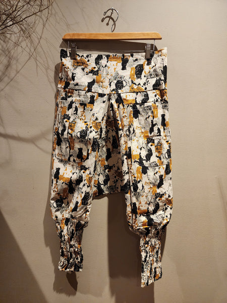 Cat Mosaic Ninja Pants Limited Edition 1of2 JP