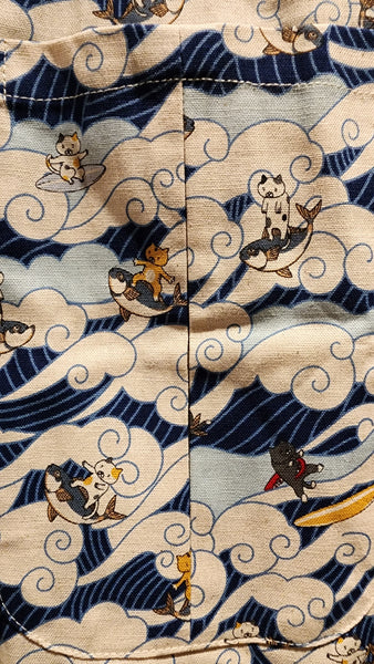 Neko Surfing Tsunami Ninja Pants Limited Edition 1of1 JP