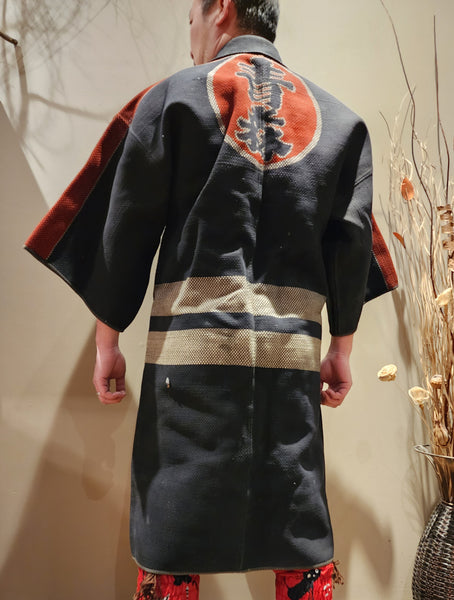 1940s Showa Era 青森 Hikeshi Japanese Fireman Hanten of Aomori