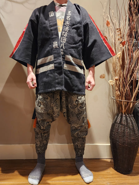 Tamana City 玉名市 Vintage Japanese Fireman's Jacket