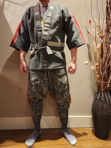 1970s Showa Era Vintage Japanese Fireman's Jacket