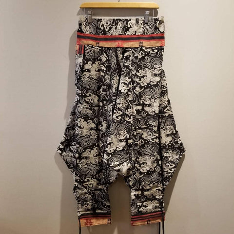 Black Ronin Waves Tribal Warrior Pants