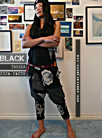 Takeda (BLACK) Ninja Pants