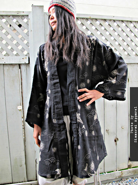 Koi Fish Samurai Noragi Kimono Regular & XXL