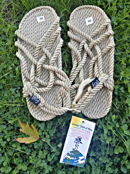 Camel Rope Sandals