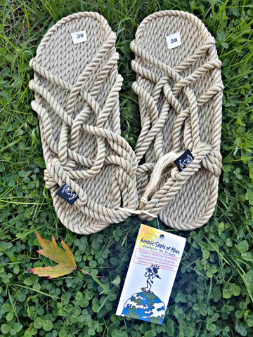 Camel Rope Sandals