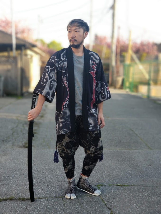 kimono men's jacket