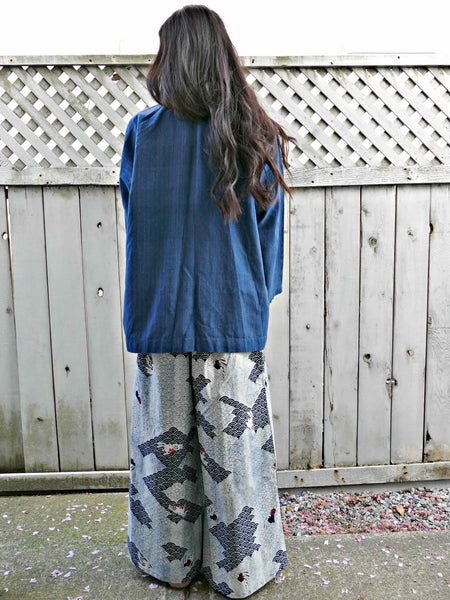 Natural Dyed Indigo Noragi Hanten 1of1