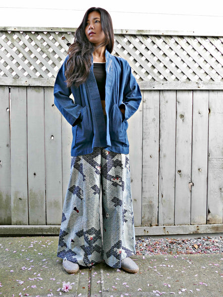 Natural Dyed Indigo Noragi Hanten 1of1