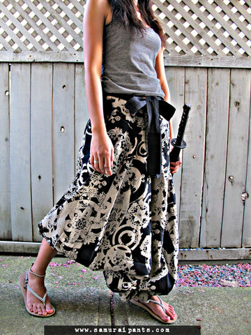 New Ladies Karate Baggy Poncho Pants BP1