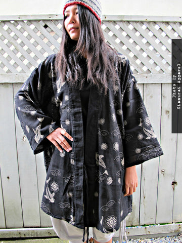 Koi Fish Samurai Noragi Kimono Regular & XXL