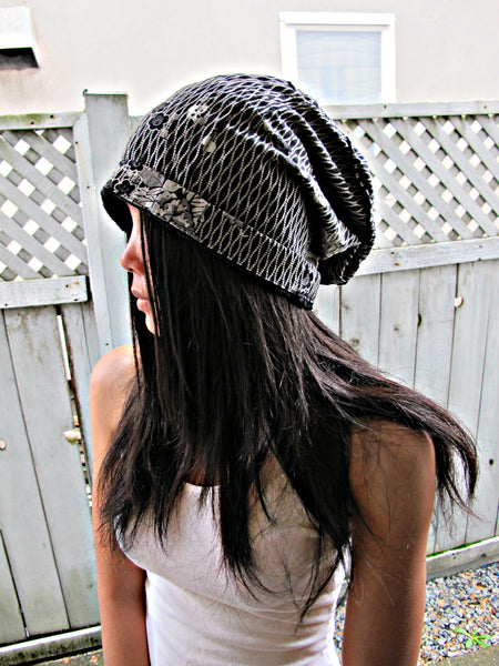 New Lotus Flower beanie hat (Unisex)