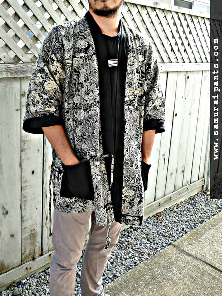 Foodog Dragon Artwork Noragi Kimono Regular