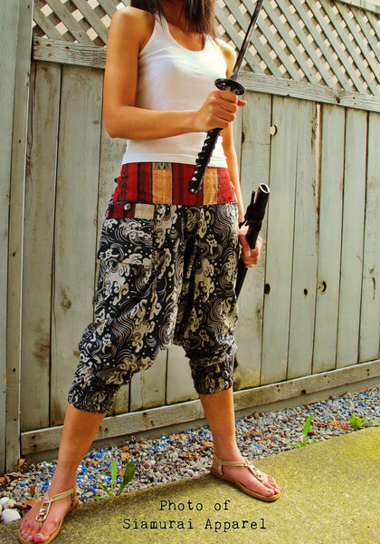 Ronin Waves BLACK Ninja Pants